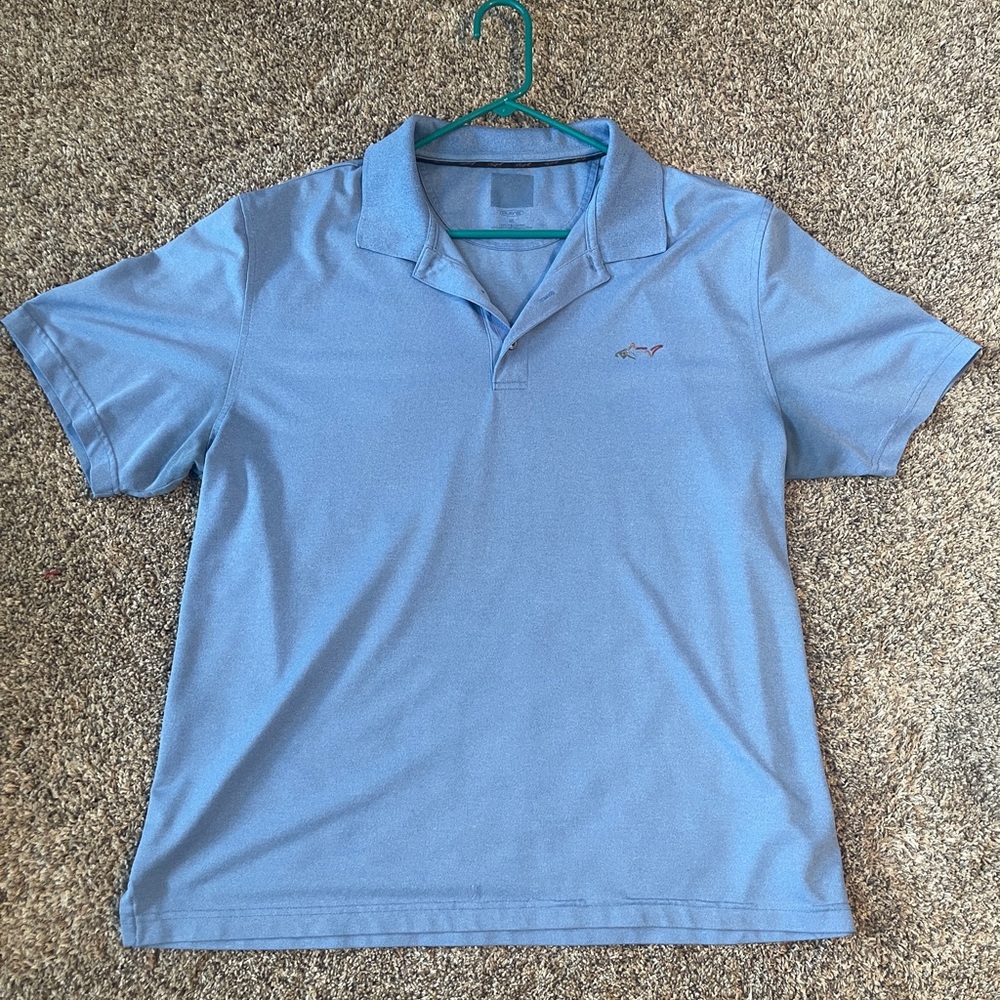 Greg Norman Collection Blue Polo Shirt